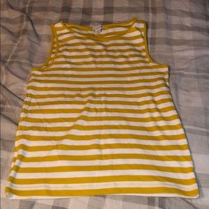 J. Crew striped tank top